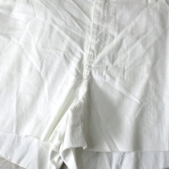 Universal Thread‎ Denim Short Women's 20W White High Rise Cotton Blend 5-Pockets - Picture 9 of 9